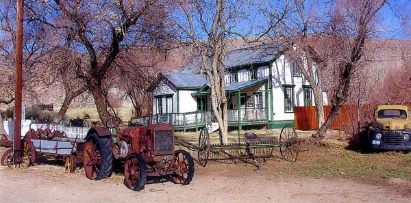Front Of Old House at Benton Hot Springs