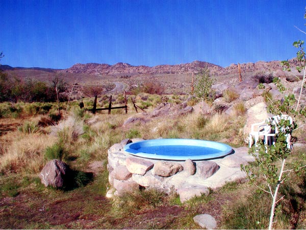 One of several hot tubs