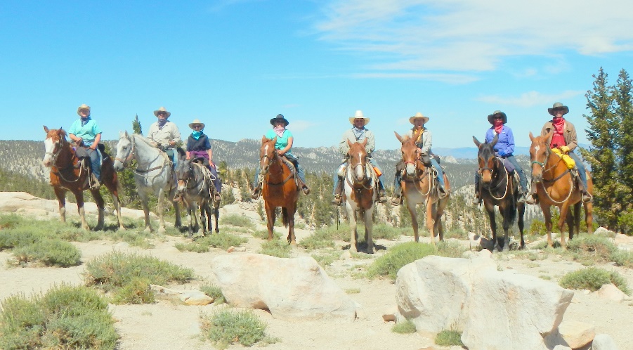 high sierra horse pack trips